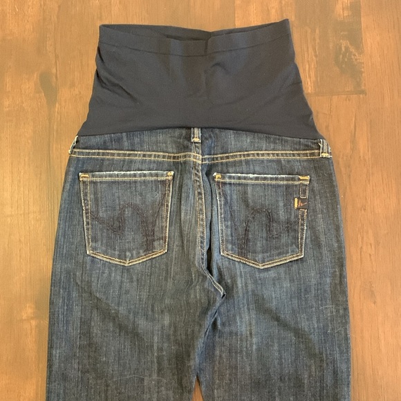 A PEA IN THE POD COLLECTION BOOTCUT JEANS  MATERNITY - Picture 9 of 13